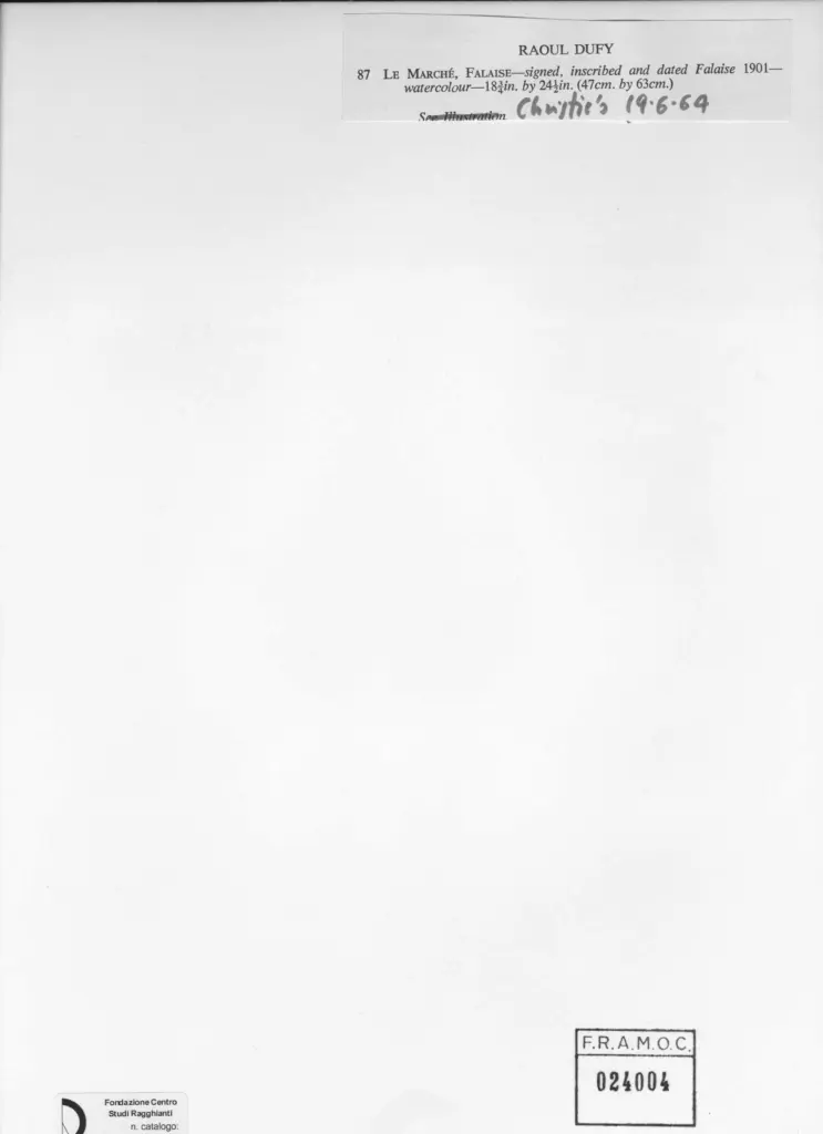 Dufy, Raoul - sec. XX , retro