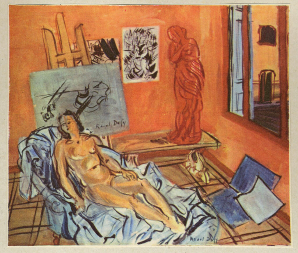 Anonimo , Dufy, Raoul - sec. XX - Matisse: Lo studio , fronte