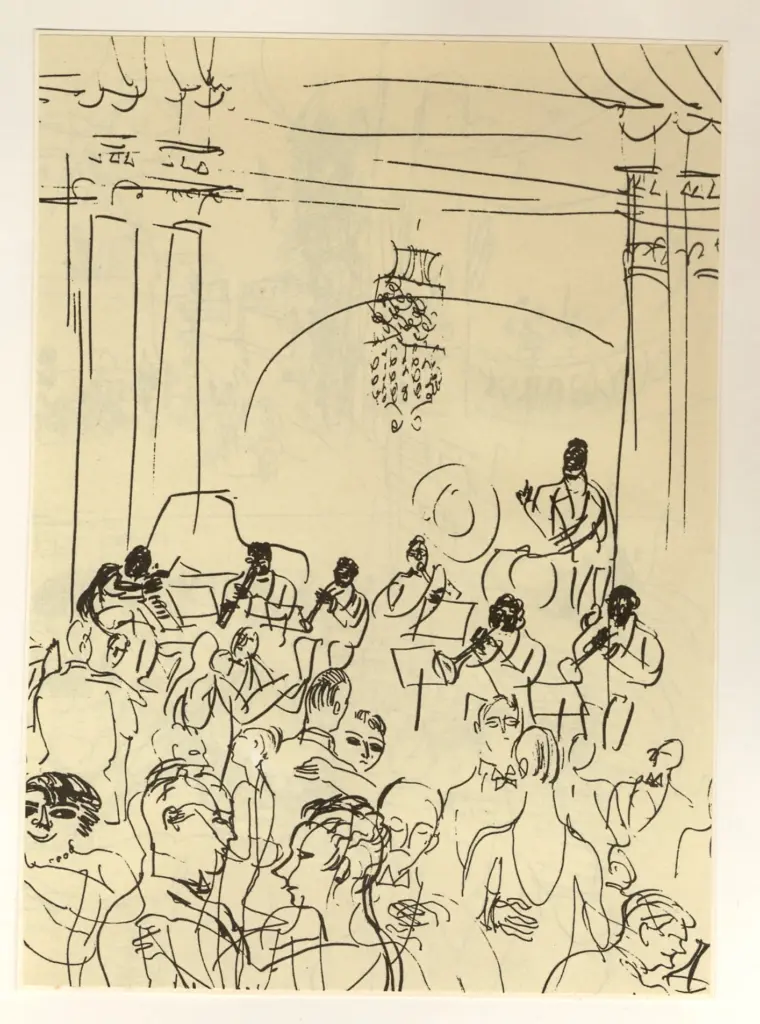 Dufy, Raoul , Jazz (particolare)