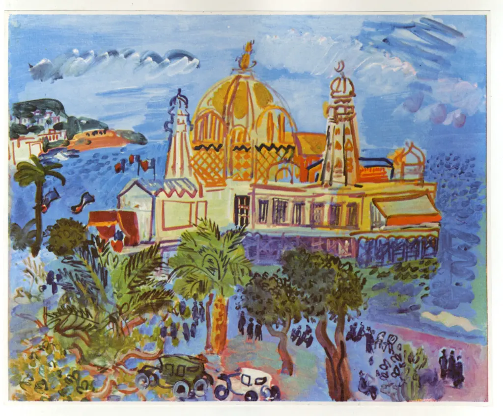 Anonimo , Dufy, Raoul - sec. XX - Casino di Nizza , fronte