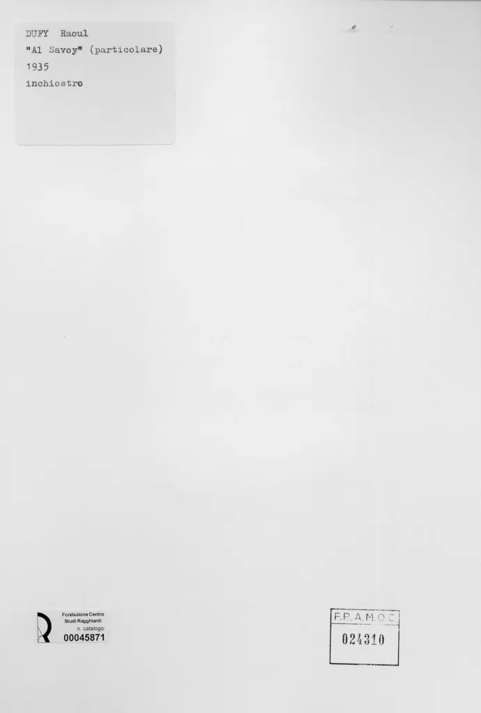 Anonimo , Dufy, Raoul , retro