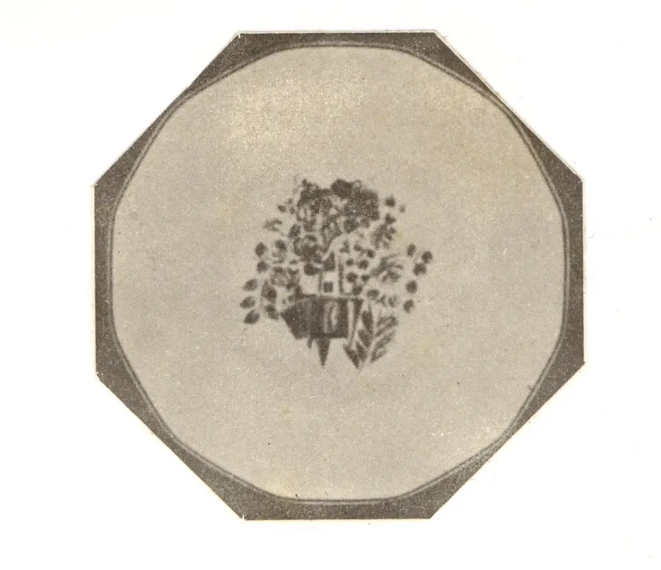 Dufy, Jean , Creazione per una porcellana di Limoges