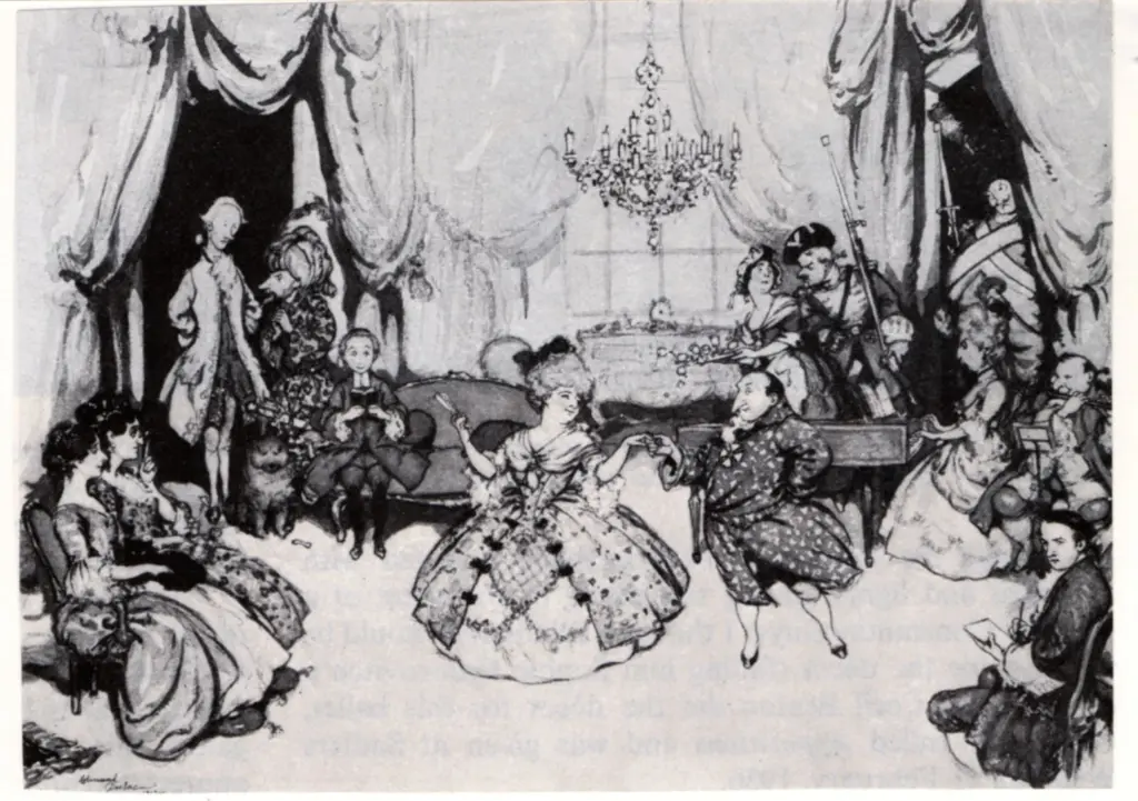 Anonimo , Dulac, Edmund - sec. XX - A Rout at Sir Eedmund Davis's , fronte