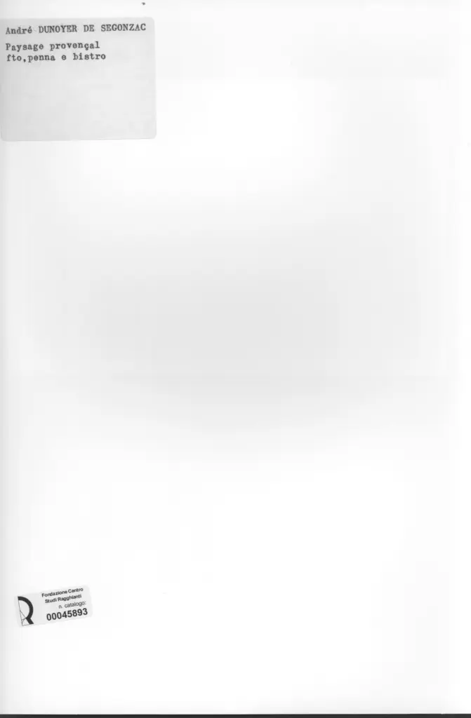 Anonimo, Anonimo , retro