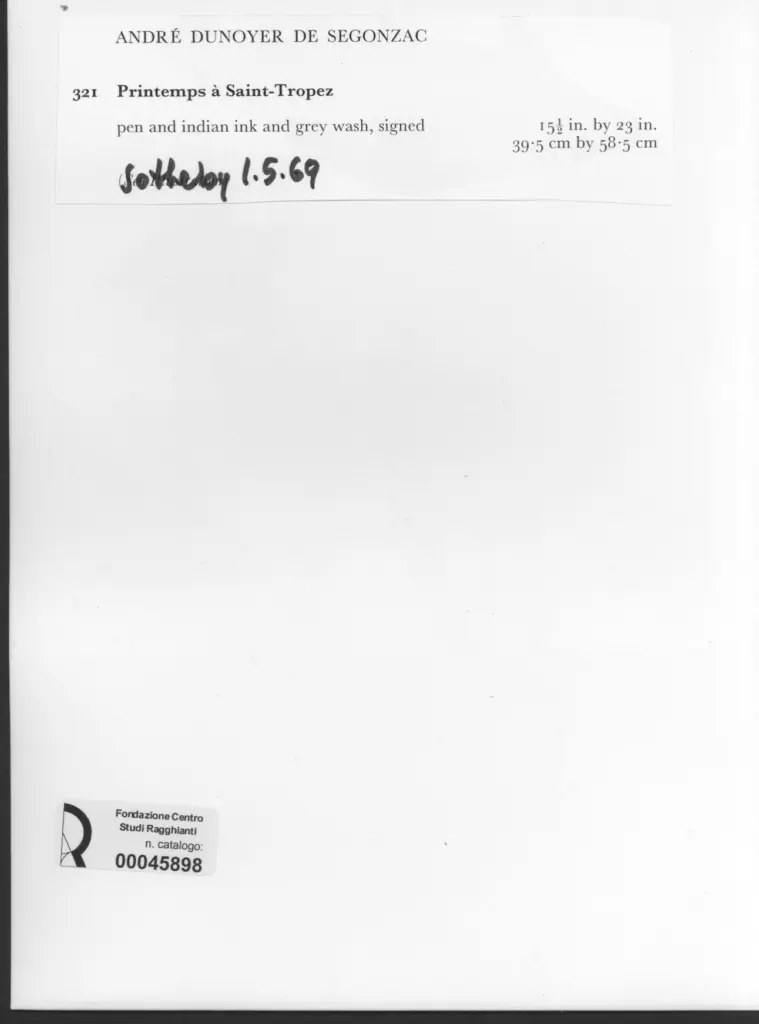 Anonimo, Anonimo , retro