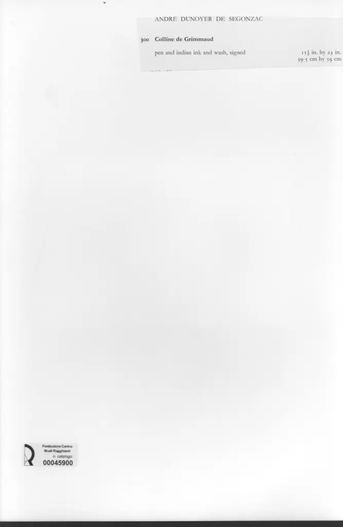 Anonimo, Anonimo , retro