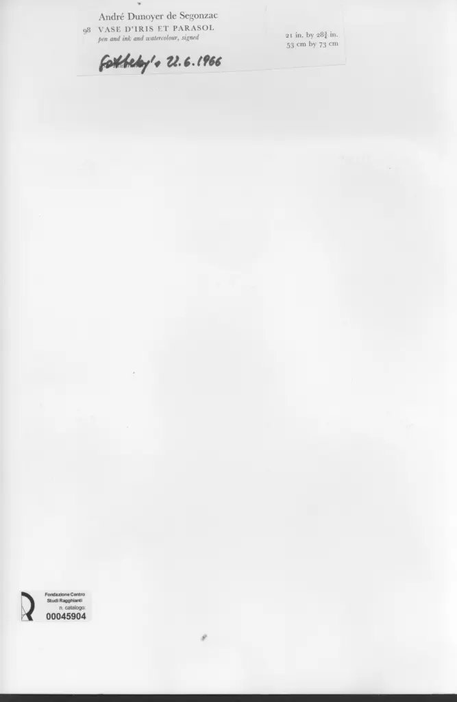 Anonimo, Anonimo , retro