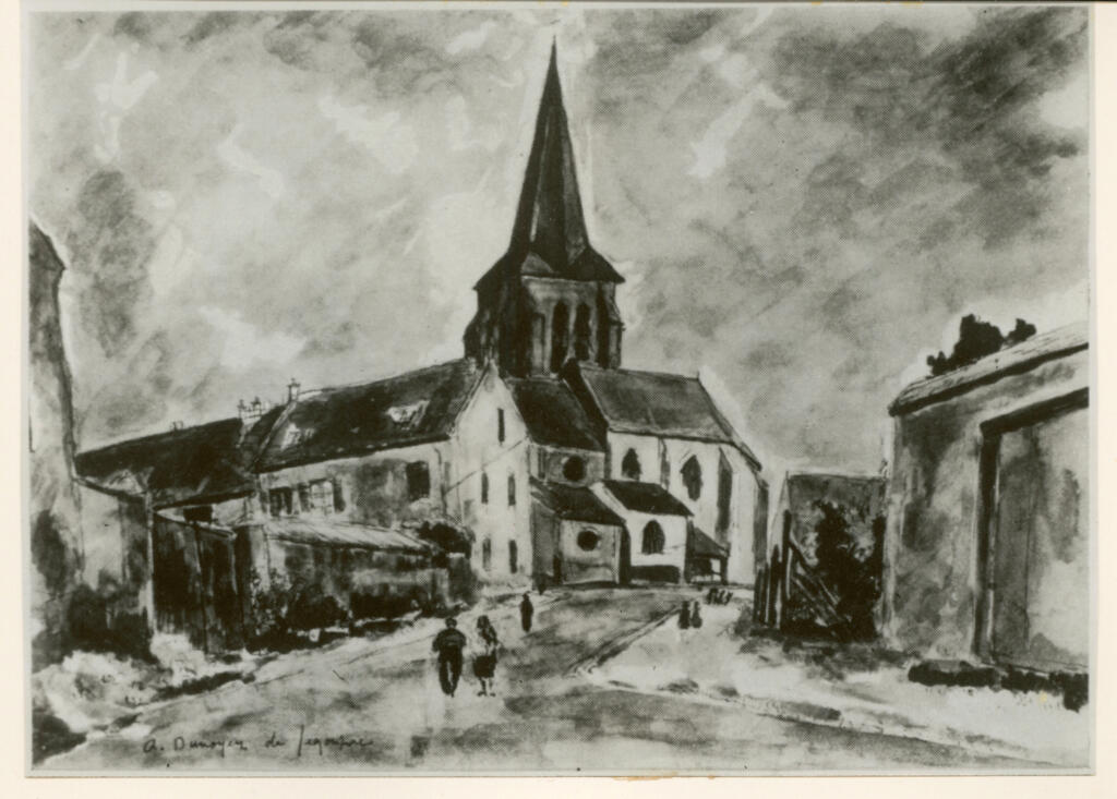 Universal Photo , Dunoyer de Segonzac, André - sec. XIX - Village de l'Ile-de-France , fronte