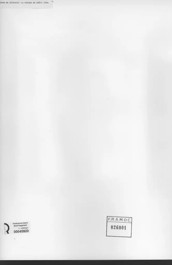 Anonimo, Anonimo , retro