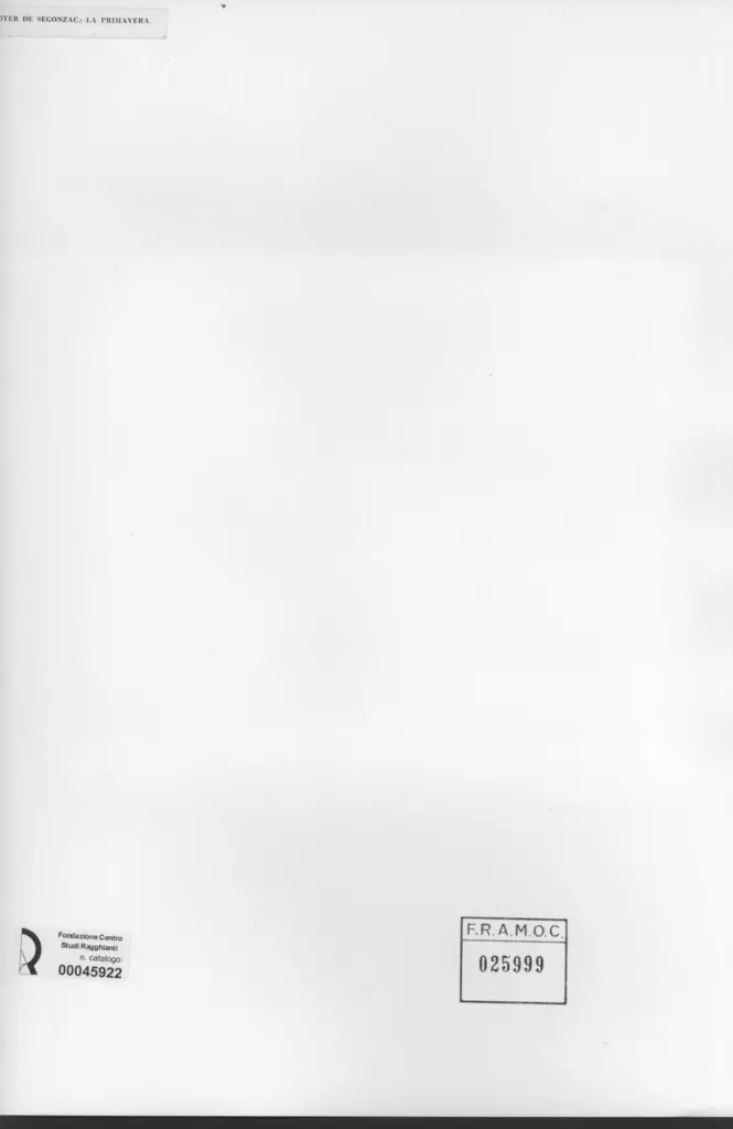 Anonimo, Anonimo , retro