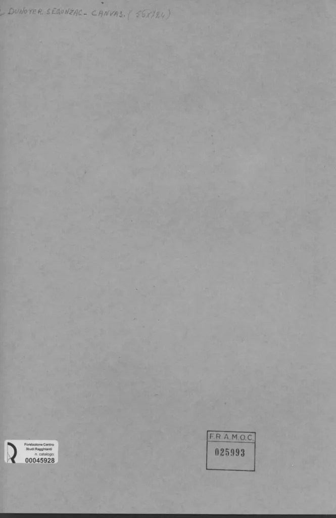 Anonimo, Anonimo , retro