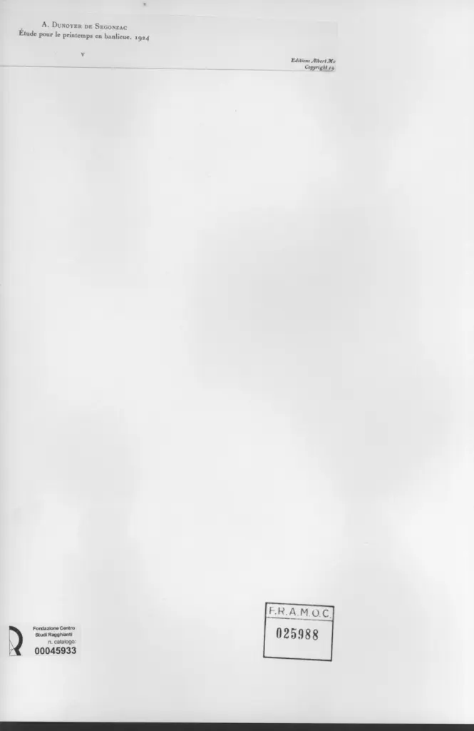 Anonimo, Anonimo , retro