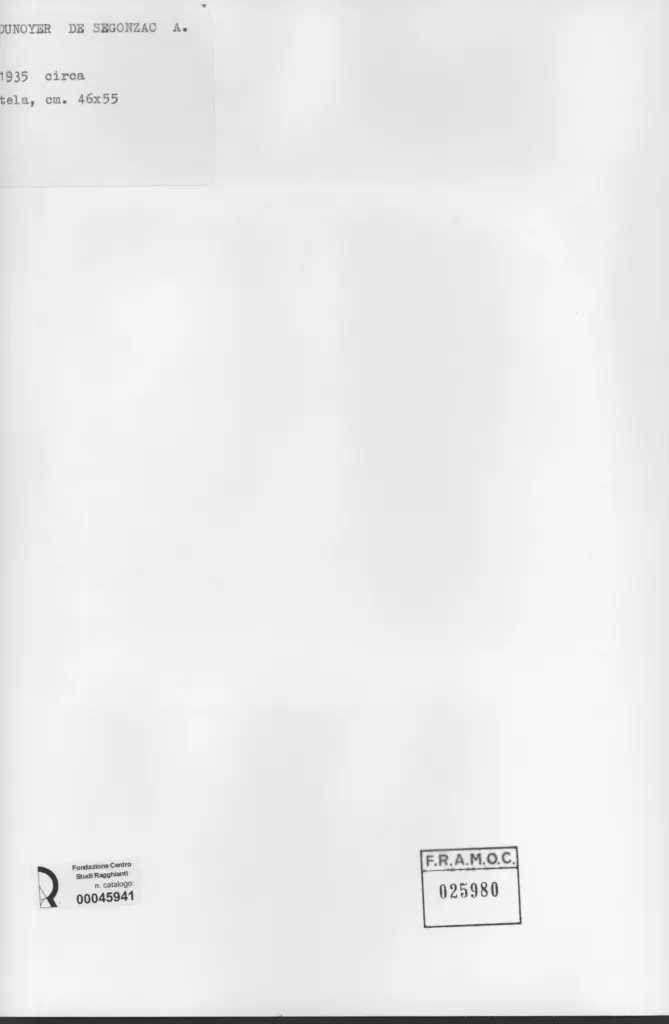 Anonimo, Anonimo , retro