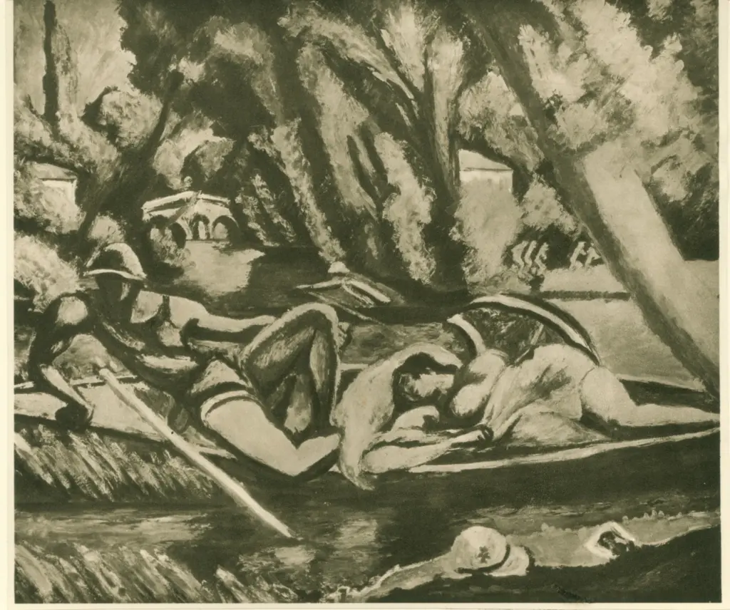 Dunoyer de Segonzac, Andr&eacute; , I Canottieri