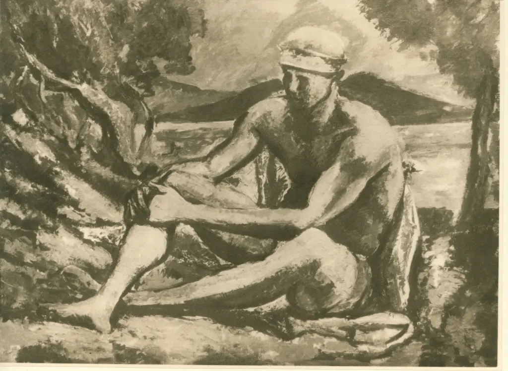 Dunoyer de Segonzac, Andr&eacute; , Il bagnante