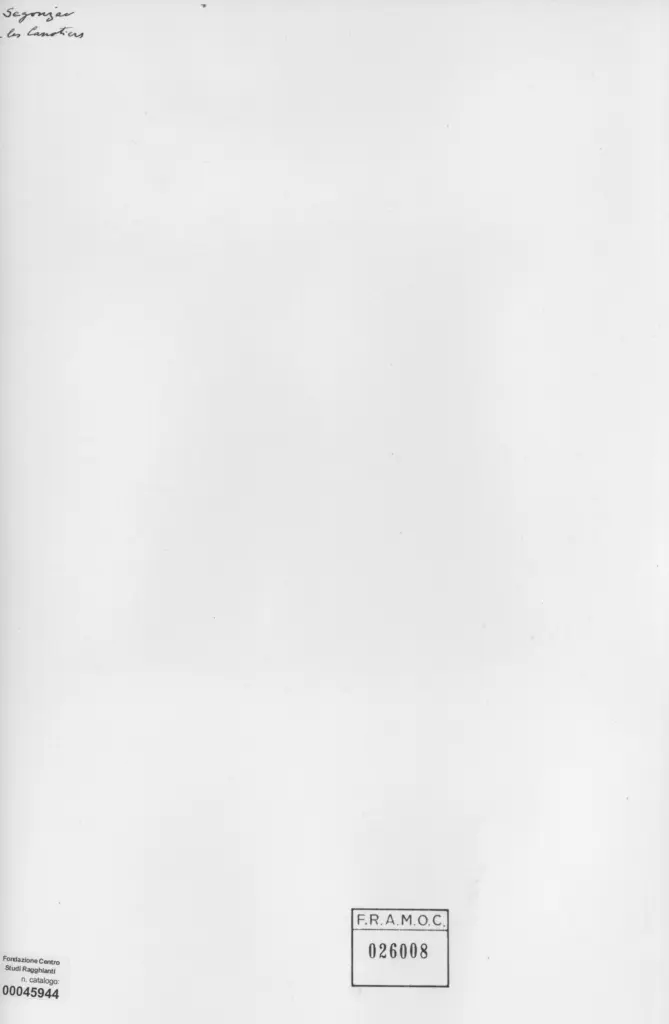 Anonimo, Anonimo , retro