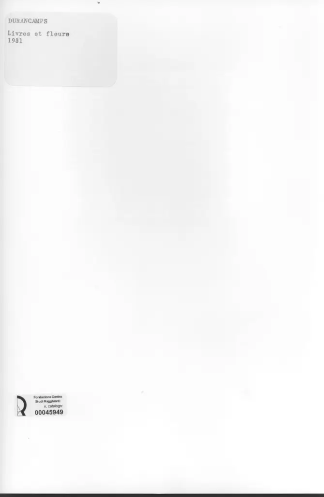 Anonimo , Durancamps, Rafael sec. XX , retro