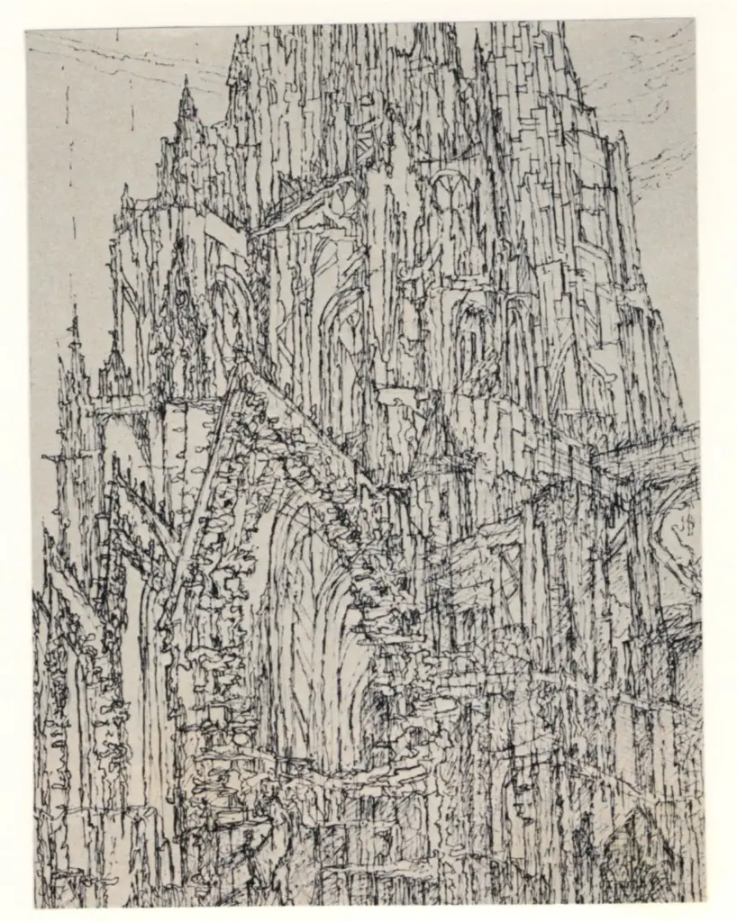 Eliasberg, Paul , Nordische Kathedrale -