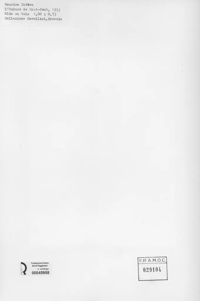 Anonimo , Est&egrave;ve, Maurice - sec. XX , retro