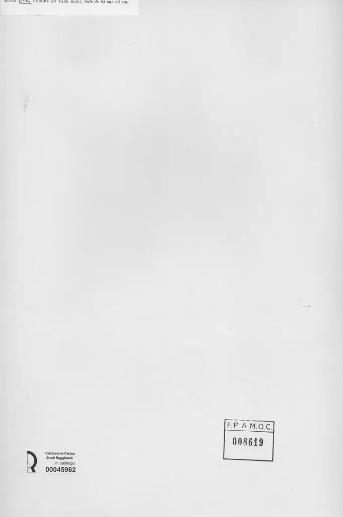 Anonimo , Eve, Jean - sec. XX - Fleurs au vase bleu , retro