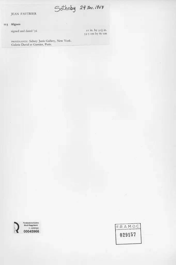 Anonimo, Anonimo , retro