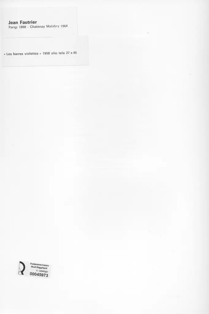 Anonimo, Anonimo , retro