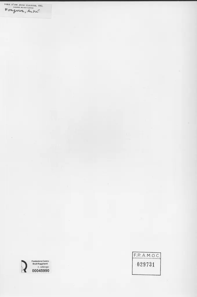 Anonimo, Anonimo , retro