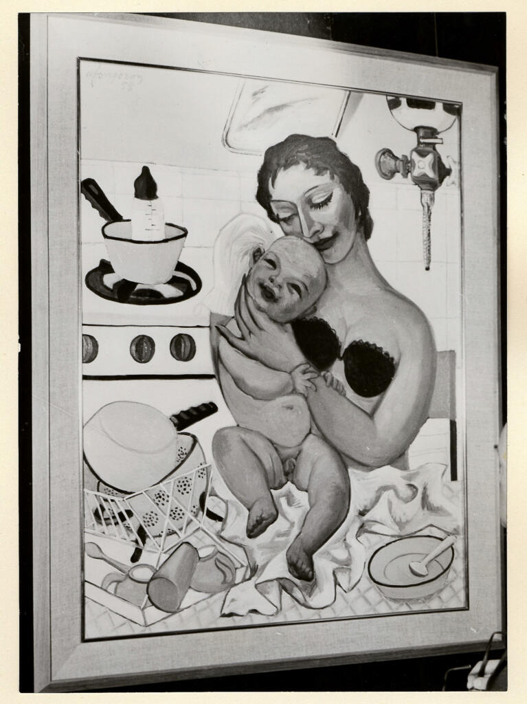 Universal Photo , Fougeron, André - sec. XX - Soins maternals , fronte