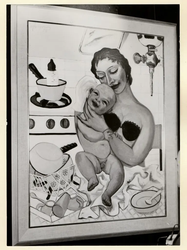 Universal Photo , Fougeron, Andr&eacute; - sec. XX - Soins maternals