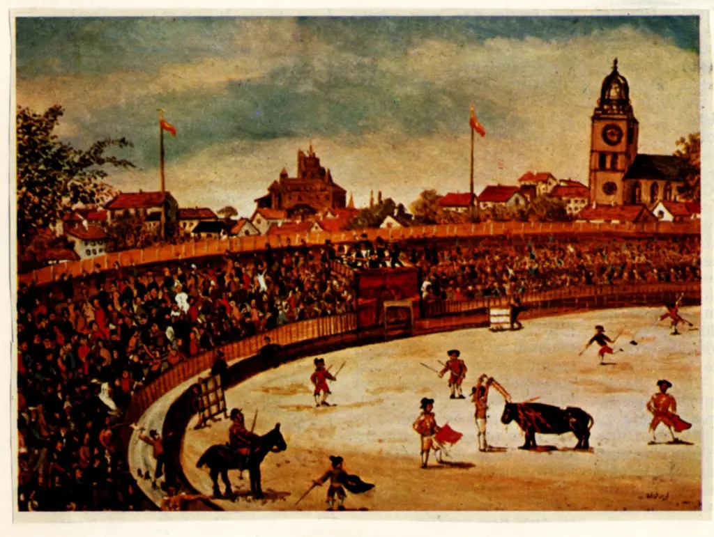 Anonimo , Fous, Jean - sec. XX - Corrida , fronte