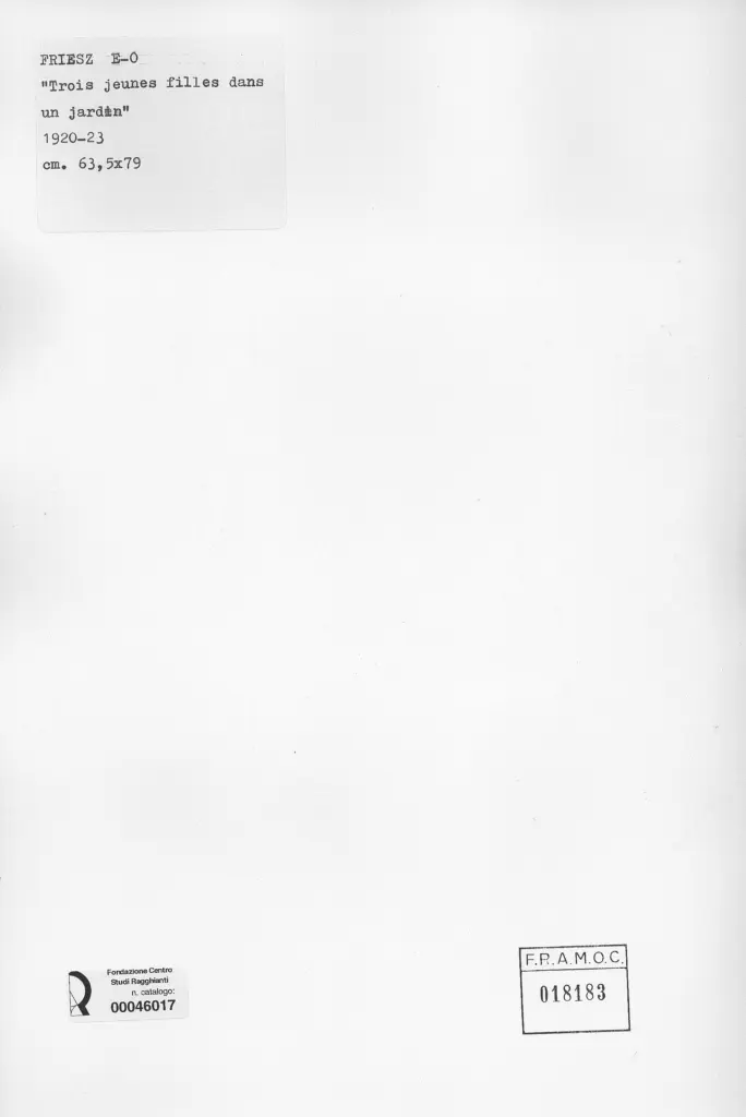 Anonimo, Anonimo , retro