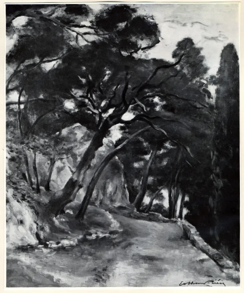 Anonimo , Friez, Emile - Othon - sec. XX - Route de Cassis , fronte