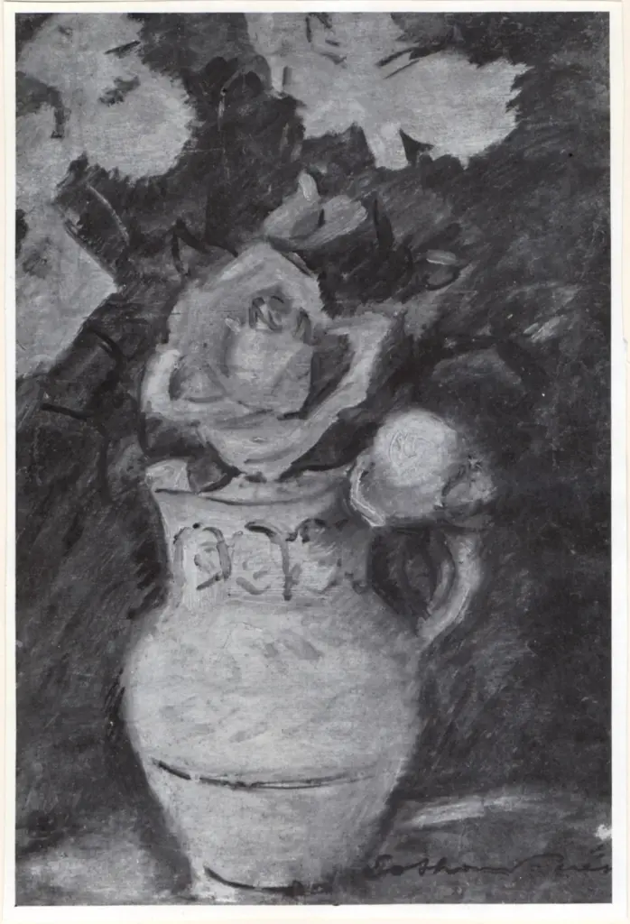 Anonimo , Friez, Emile - Othon - sec. XX - Vase de fleurs , fronte