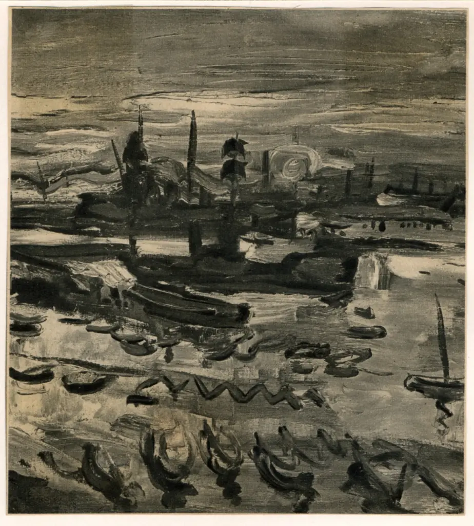 Anonimo , Friez, Emile - Othon - sec. XIX/ XX - Port de Toulon , fronte