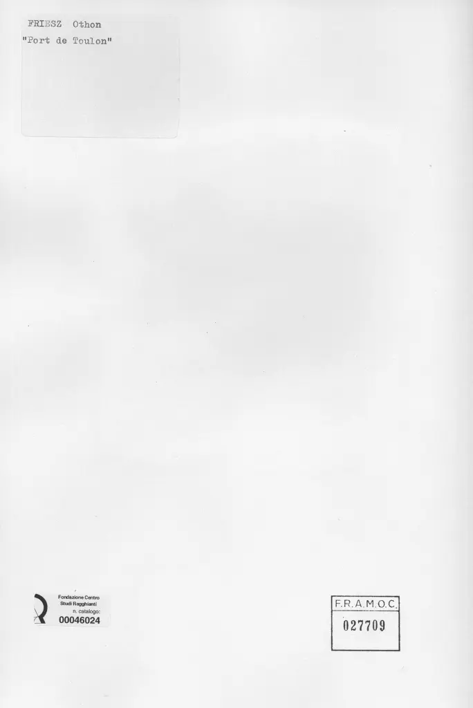 Anonimo , Friez, Emile - Othon - sec. XIX/ XX - Port de Toulon , retro