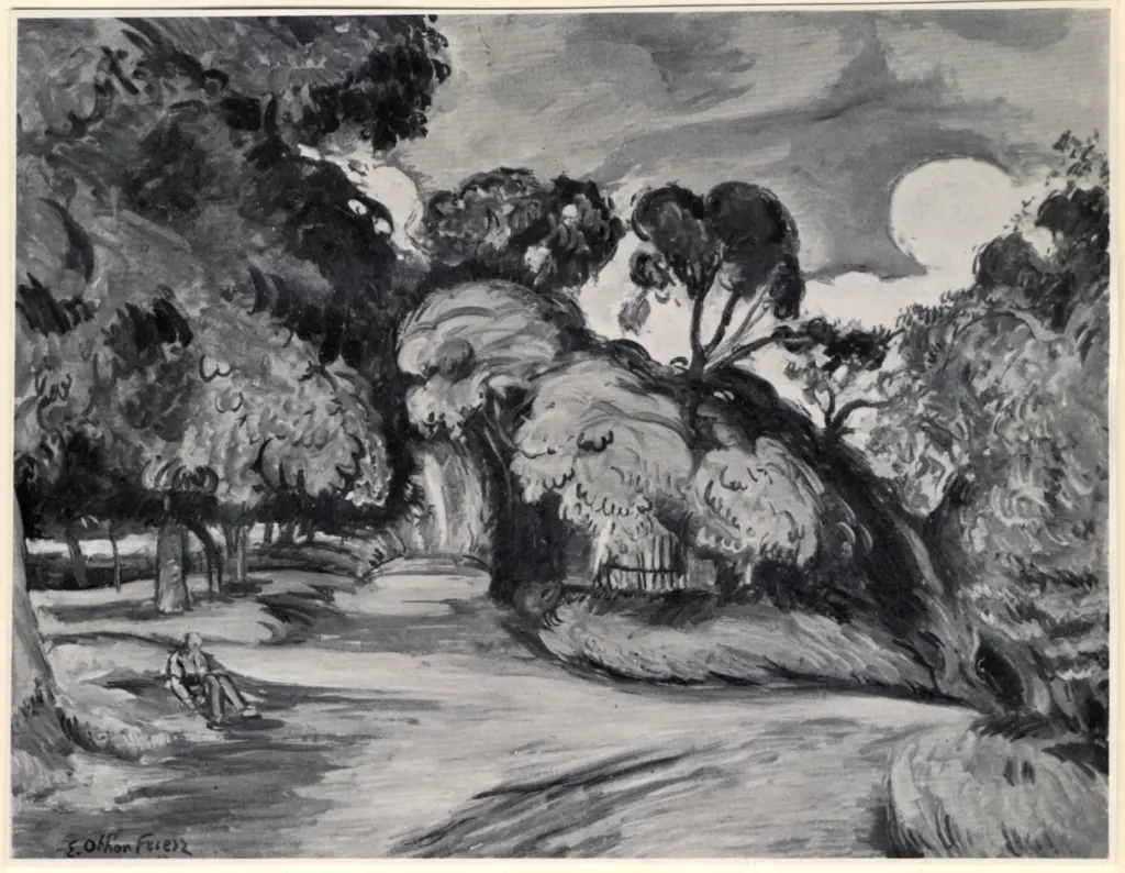 Anonimo , Friez, Emile - Othon - sec. XX - La Crois&eacute;e des Chemins , fronte