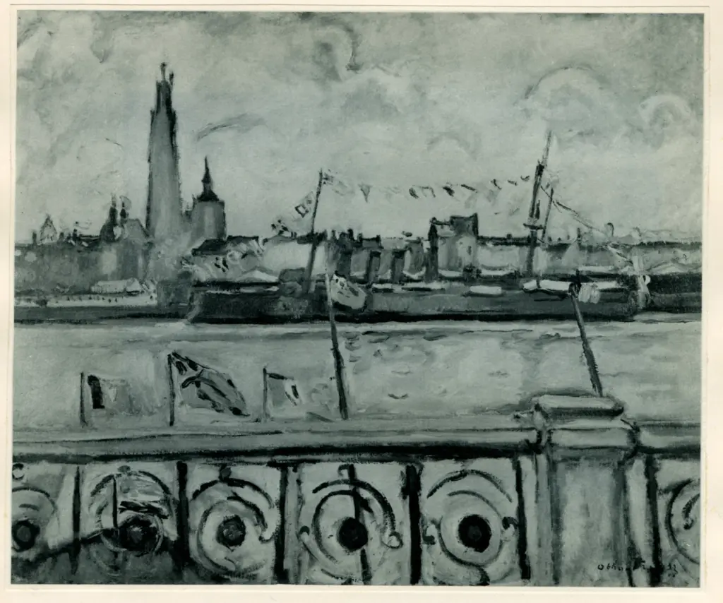 Anonimo , Friez, Emile - Othon - sec. XX - Le Port d'Anvers , fronte