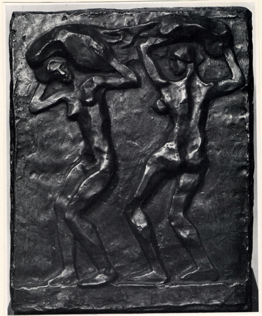 Anonimo , Brzeska, Henri Gaudier - sec. XX - Women carrying sask , fronte