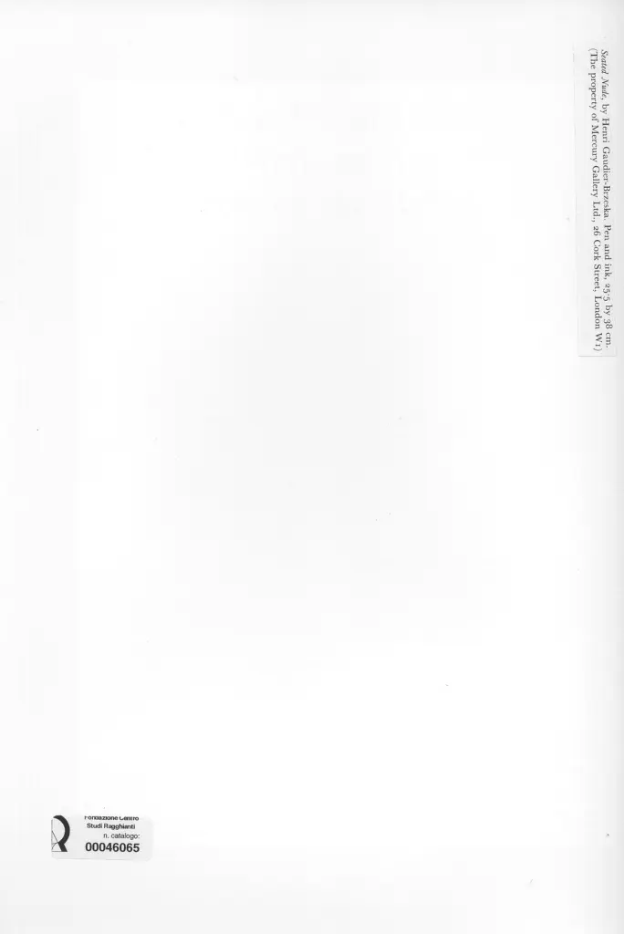 Anonimo , Brzeska, Henri Gaudier , retro