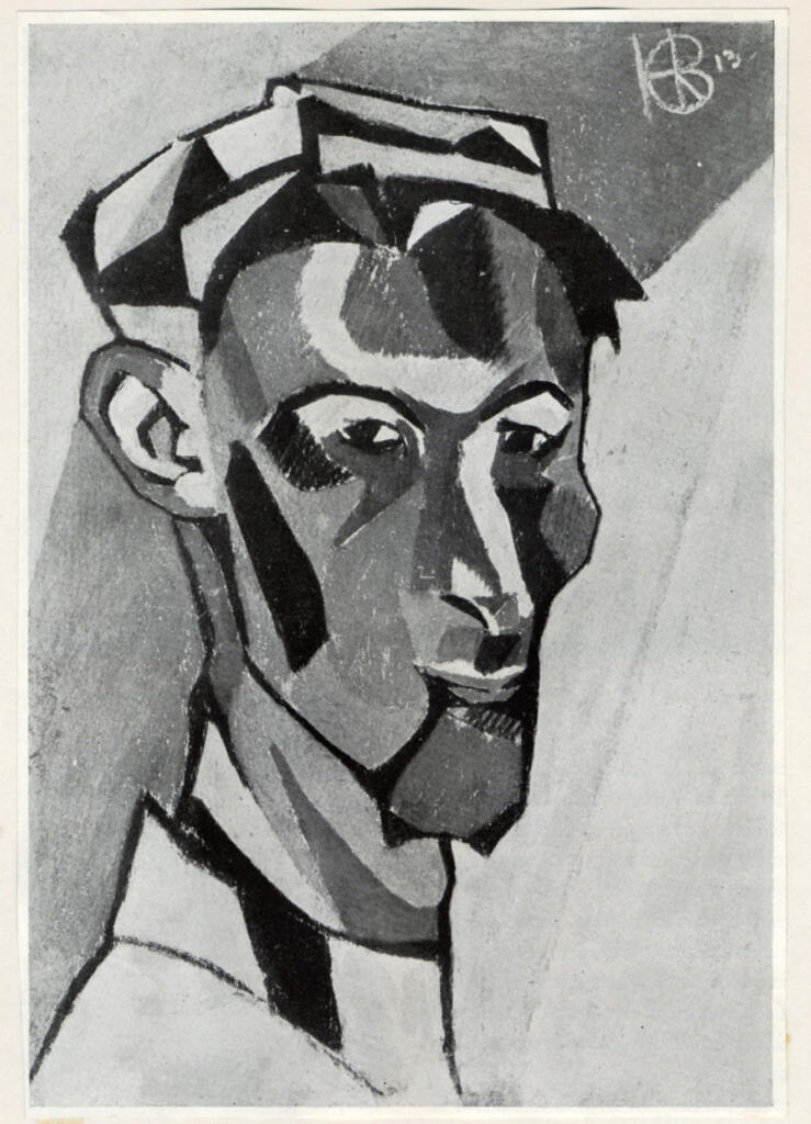 Anonimo , Brzeska, Henri Gaudier - sec. XX - Self - portrait , fronte