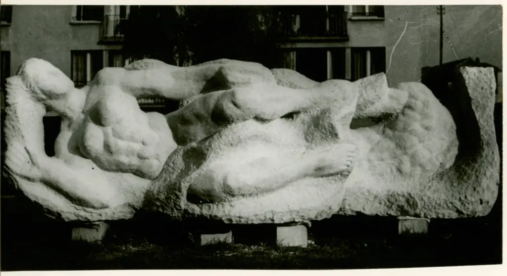 Anonimo , Gestalder, Jacques - sec. XX - Les nageurs du Cosmos , fronte