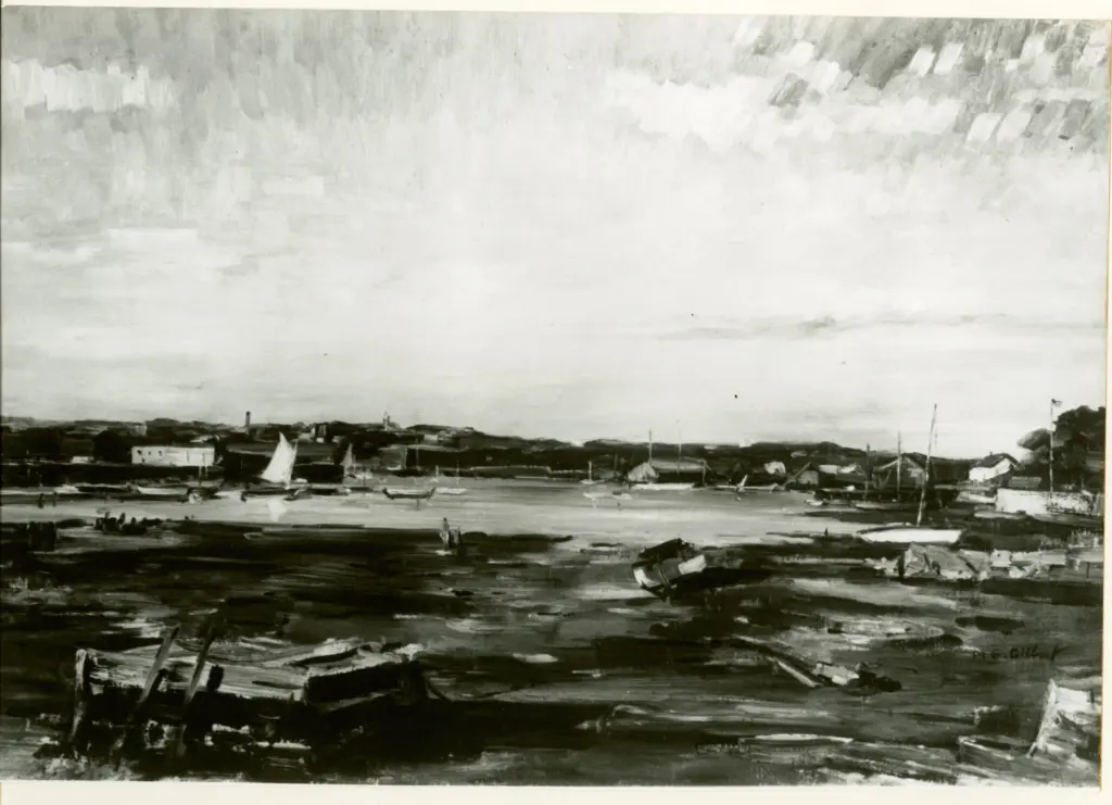 Gilbert, Michel G. , Gloucester (U.S.) à Marée basse
