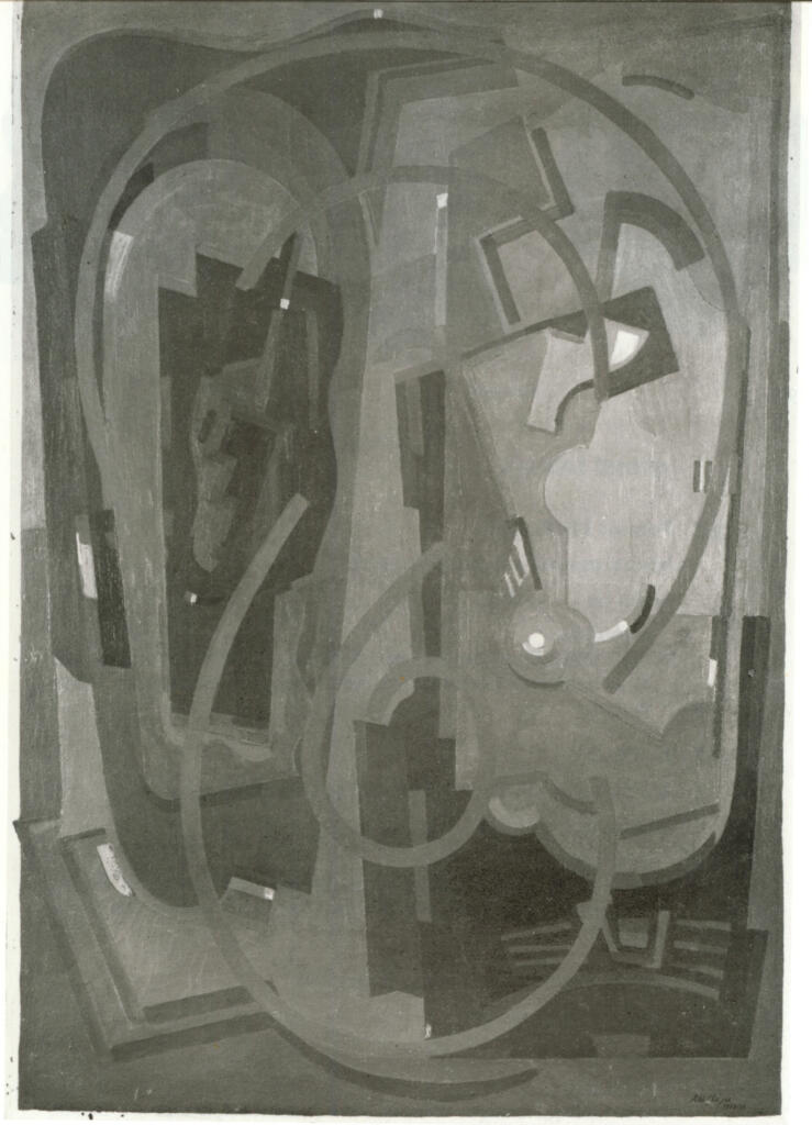 Anonimo , Gleizes, Albert - sec. XX - Composizione , fronte
