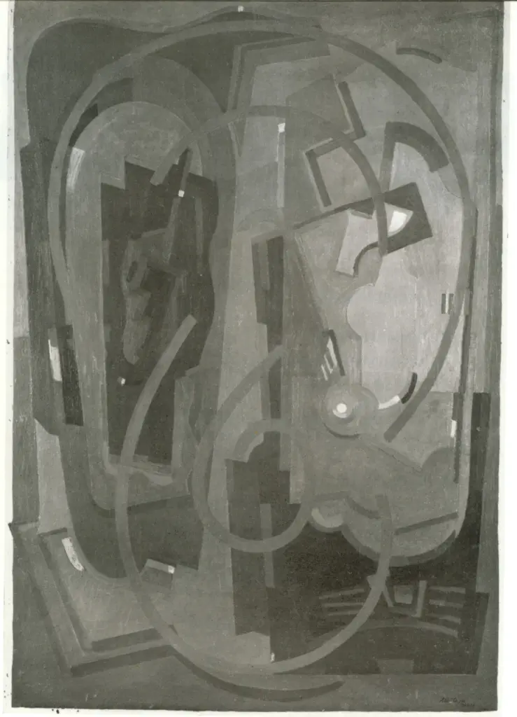 Anonimo , Gleizes, Albert - sec. XX - Composizione , fronte