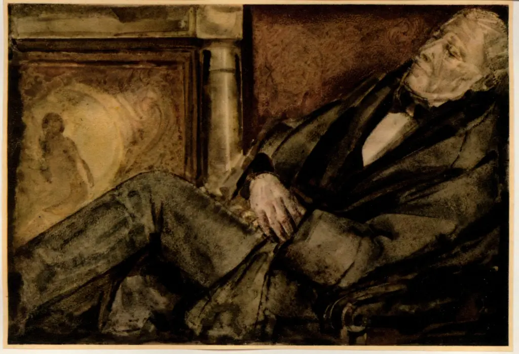 Gluckmann, Grigory , Uomo che dorme