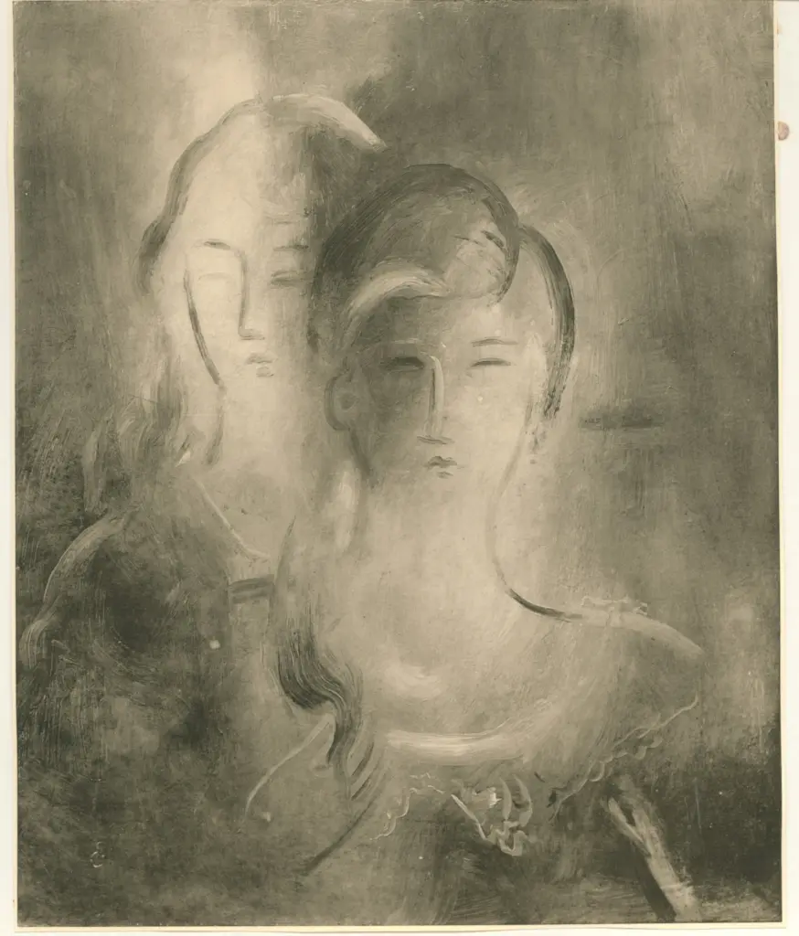 Gounaro, Georges , Le due giovani ragazze