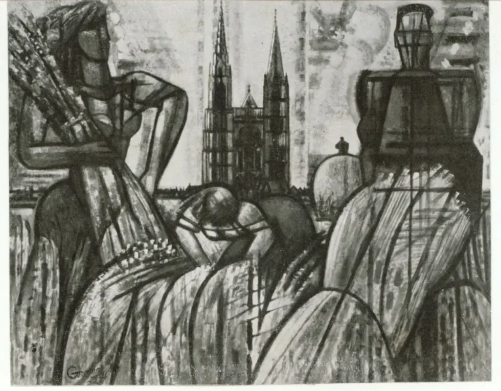 Anonimo , Gromaire, Marcel - sec. XX , fronte