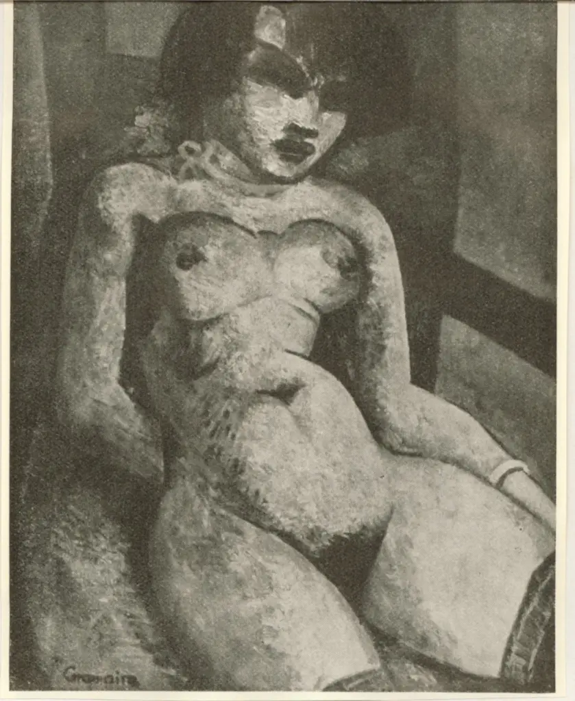 Anonimo , Gromaire, Marcel - sec. XX , fronte