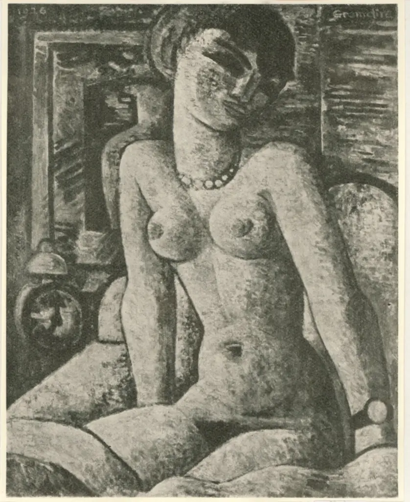 Anonimo , Gromaire, Marcel - sec. XX , fronte