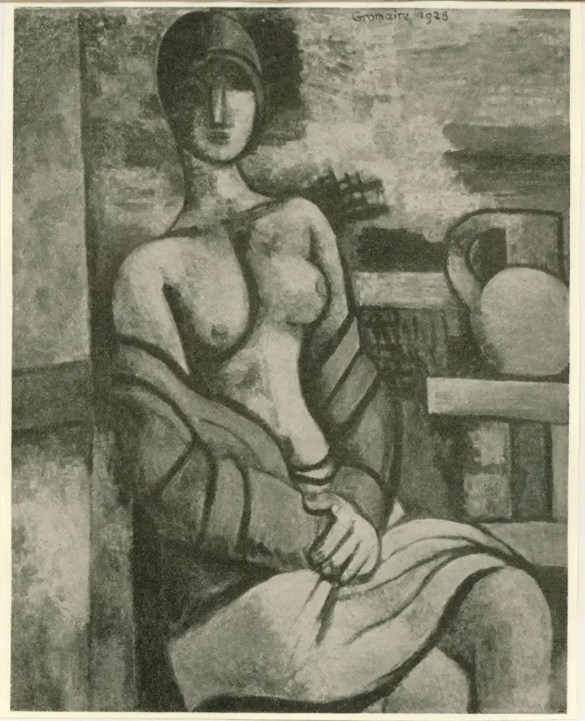 Anonimo , Gromaire, Marcel - sec. XX , fronte